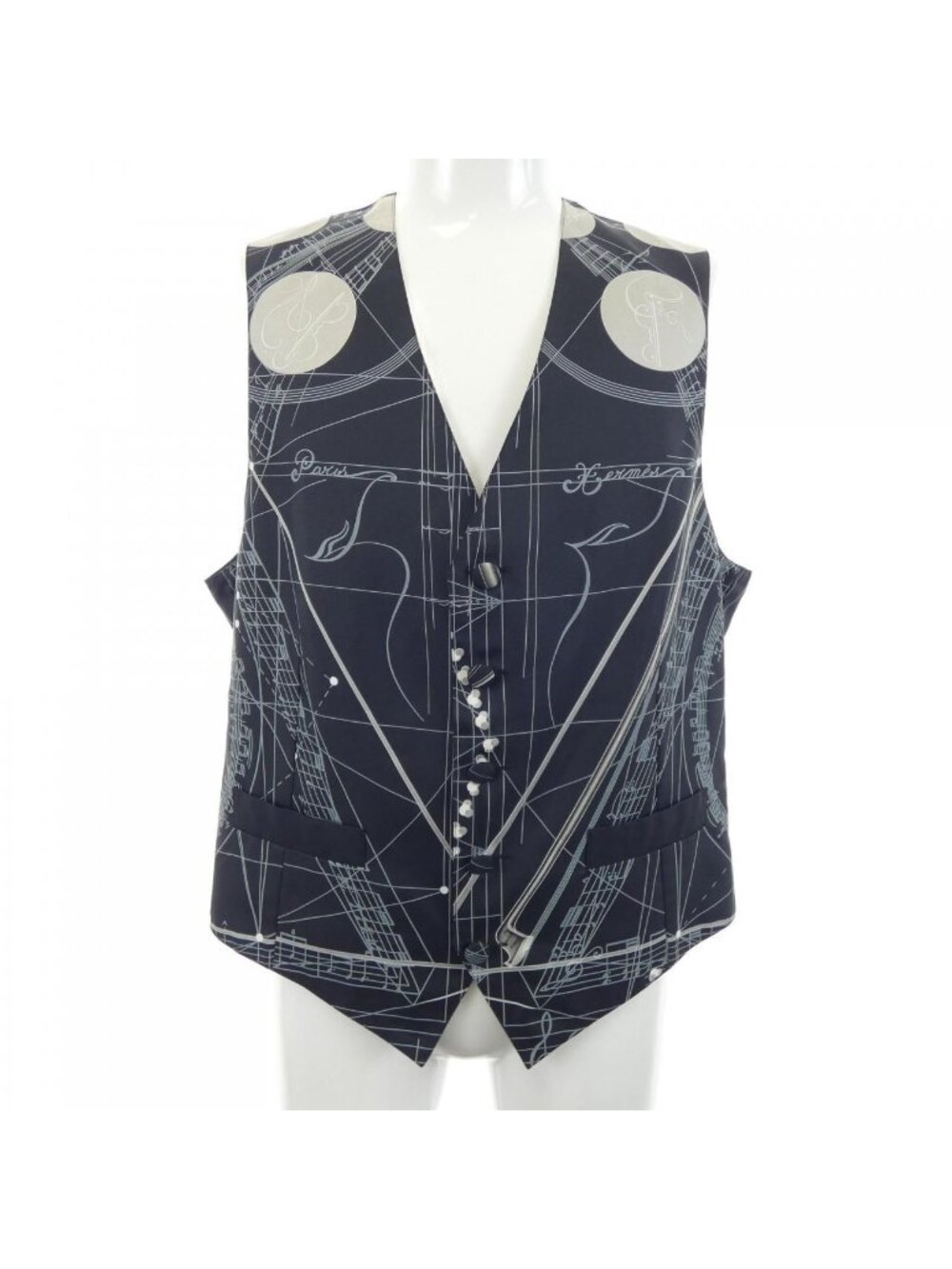 Hermes Vintage la Musique Des Spheres Twillaine Vest